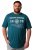 Men+ 424 T-paita Trout Trophy Laguuninvihreä - T-paidat - Isot T-paidat 2XL – 14XL