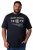 Men+ 424 T-paita Trout Trophy Tummansininen - T-paidat - Isot T-paidat 2XL – 14XL