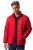 Boston Park 638 Tikattu takki bellyfit pystykauluksella Punainen - Takit - Miesten Takit, isot koot – 2XL – 12XL