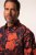 JP1880 Shirt Short Sleeve Linen Blend Red - Kauluspaidat - Miesten isot kauluspaidat 2XL – 8XL