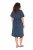 Ulla Popken 837403 Lyhythihainen jerseymekko Tummansininen - Trikoomekot - 