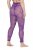 Ulla Popken 837935 Kuviolliset sukkaleggingsit Violetti - Sukkahousut & sukat - 