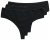 Ulla Popken 838637 String-alushousut 3 kpl Musta - Alushousut - 