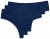 Ulla Popken 838637 String-alushousut 3 kpl Tummansininen - Alushousut - 