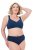 Ulla Popken 838637 String-alushousut 3 kpl Tummansininen - Alushousut - 