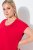 Ulla Popken 839896 Jerseymekko strassikoristeilla Roosa - Iltapuvut - Juhlamekot plus-koossa