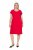 Ulla Popken 839896 Jerseymekko strassikoristeilla Roosa - Iltapuvut - Juhlamekot plus-koossa