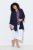 Ulla Popken 840210 Neuletakki Tummansininen - Ulla Popken - Ulla Popken plus-size-vaatteet
