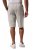 JP1880 Bermuda Sweatshorts Relaxed Fit Grey - Collegehousut ja collegeshortsit - Miesten Isot collegehousut ja collegeshortsit