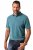 JP1880 Polo Shirt Short Sleeve Pique VIntage Teal - Pikeepaidat - Miesten isot pikeepaidat