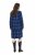 Ulla Popken 840929 Ruudullinen mekko Tummansininen - Midimekot - Midimekot isoissa ko'oissa