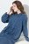 Ulla Popken 840972 Collegemekko röyhelöillä Indigo - Collegemekot - 