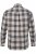 JP1880 Checked Flannel Shirt Long Sleeve Dark Dusty Pink - Kauluspaidat - Miesten isot kauluspaidat 2XL – 8XL