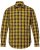 JP1880 Checked Shirt Long Sleeve Kent Collar Curry - Kauluspaidat - Miesten isot kauluspaidat 2XL – 8XL