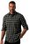 JP1880 Checked Flannel Shirt Long Sleeve Eucalyptus Green - Kauluspaidat - Miesten isot kauluspaidat 2XL – 8XL
