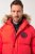 JP1880 Parka Quilted Faux Fur Hood Red - Takit - Miesten Takit, isot koot – 2XL – 12XL