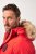 JP1880 Parka Quilted Faux Fur Hood Red - Takit - Miesten Takit, isot koot – 2XL – 12XL