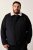 Men+ 545 Takki teddykauluksella Musta - Takit - Miesten Takit, isot koot – 2XL – 12XL