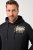 JP1880 Hoodie Breast Print Instinct Black - Hupparit ja collegepaidat - Miesten hupparit ja collegepaidat isot koot