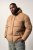 STHUGE Jacket Puffer With Warm Quilting Beige - Takit - Miesten Takit, isot koot – 2XL – 12XL