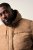 STHUGE Jacket Puffer With Warm Quilting Beige - Takit - Miesten Takit, isot koot – 2XL – 12XL