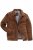 JP1880 Leather Jacket Genuine Cowhide Brown - Takit - Miesten Takit, isot koot – 2XL – 12XL