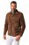 JP1880 Leather Jacket Genuine Cowhide Brown - Takit - Miesten Takit, isot koot – 2XL – 12XL