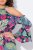 Ulla Popken 842471 Kuviollinen midimekko Tummansininen - Midimekot - Midimekot isoissa ko'oissa