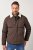 JP1880 842508 Takki teddykauluksella Pähkinänruskea - Takit - Miesten Takit, isot koot – 2XL – 12XL