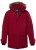 Men+ 619 Ulkoiluparka tekoturkishupulla Viininpunainen - Takit - Miesten Takit, isot koot – 2XL – 12XL