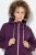 Ulla Popken 843186 Vettähylkivä softshell-takki heijastimilla Viininpunainen - Takit - Naisten takit plus-koossa