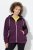 Ulla Popken 843186 Vettähylkivä softshell-takki heijastimilla Viininpunainen - Takit - Naisten takit plus-koossa