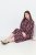 Ulla Popken 843358 Kuviollinen collegemekko Luumu - Collegemekot - 