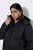 Ulla Popken SYMPATEX Triple Function Coat Black - Pitkät takit - Naisten takit isoissa kooissa