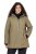 Ulla Popken 844034 Ulkoilutakki Khaki - Takit - Naisten takit plus-koossa