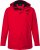 Jay-Pi 844210 Sadetakki taitettavalla hupulla Salsanpunainen - Takit - Miesten Takit, isot koot – 2XL – 12XL