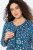 Ulla Popken 844722 Kuviollinen collegemekko Petrooli - Collegemekot - 