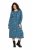 Ulla Popken 844722 Kuviollinen collegemekko Petrooli - Collegemekot - 