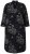 Ulla Popken 844739 Mekko 3/4-hihoilla Musta - Midimekot - Midimekot isoissa ko'oissa