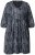 Ulla Popken 844945 Kuviollinen jerseymekko Musta - Trikoomekot - 