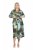 Ulla Popken 845122 Kuviollinen midimekko taskuilla Turkoosi - Midimekot - Midimekot isoissa ko'oissa
