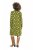 Ulla Popken 845190 Kukkakuvioinen jerseymekko Turkoosi - Trikoomekot - 