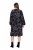Ulla Popken 845287 Kuviollinen midimekko Musta - Midimekot - Midimekot isoissa ko'oissa