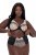Ulla Popken 845347 Kukkakuvioiset string-alushousut Vanha roosa - Alushousut - 