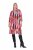 Ulla Popken 845794 Kuviollinen jerseymekko Roosa - Naisten mekot isot koot - Mekot kaikille koille