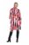 Ulla Popken 845794 Kuviollinen jerseymekko Roosa - Naisten mekot isot koot - Mekot kaikille koille