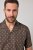 JP1880 Boxy Cuba Short Sleeve Shirt Brown - Kauluspaidat - Miesten isot kauluspaidat 2XL – 8XL