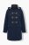 Ulla Popken 846278 Softshell-takki Tummansininen - Pitkät takit - Naisten takit isoissa kooissa