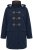 Ulla Popken 846278 Softshell-takki Tummansininen - Pitkät takit - Naisten takit isoissa kooissa