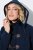 Ulla Popken 846278 Softshell-takki Tummansininen - Pitkät takit - Naisten takit isoissa kooissa
